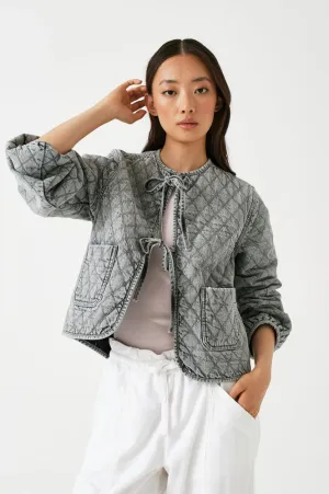 Seventy   Mochi Aria Quilted Silver Lining Jacket