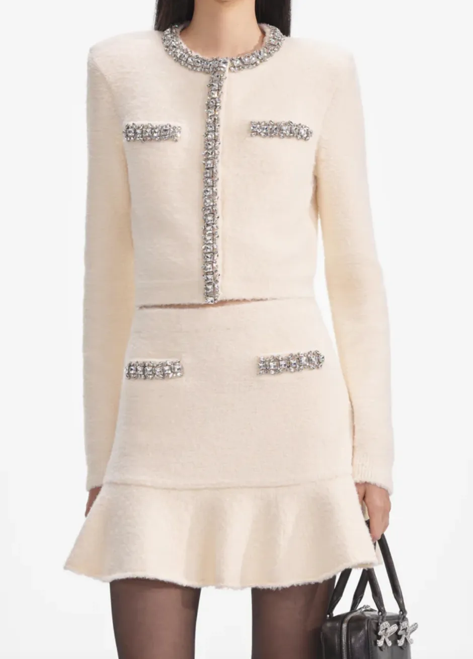 Soft Knit Cardigan - Cream