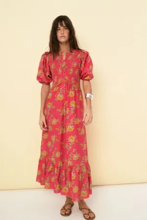 Sonmer Magnolia Dress Cherry
