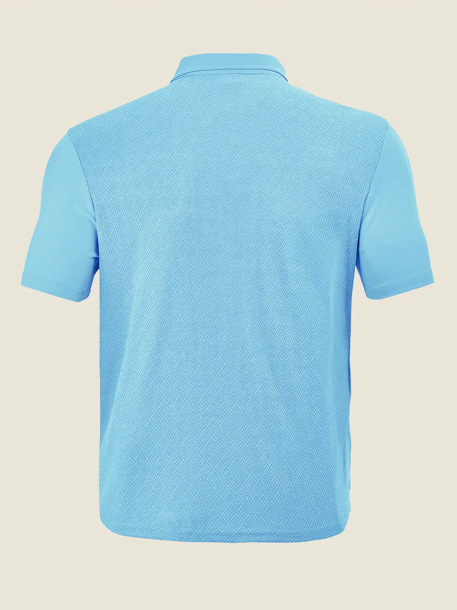 Terry Jacquard Short Sleeve Shirt