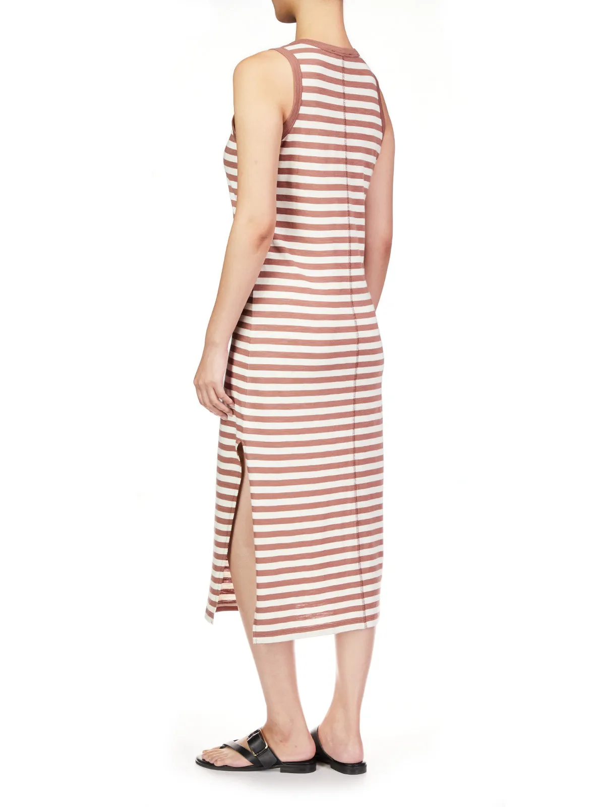 The Neutral Striped Maxi