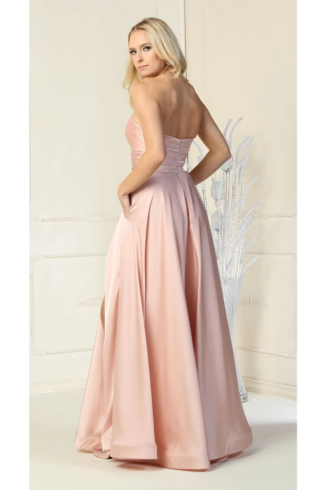 Valentine's Day Dress in Blush Cute Vday Outfit & Plus Size by MQ1846