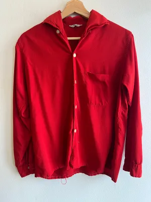 Vintage 1950s Vianca Loop Collar Button-Up Shirt